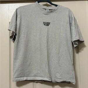 Reebok Heather Gray Short Sleeve Tee